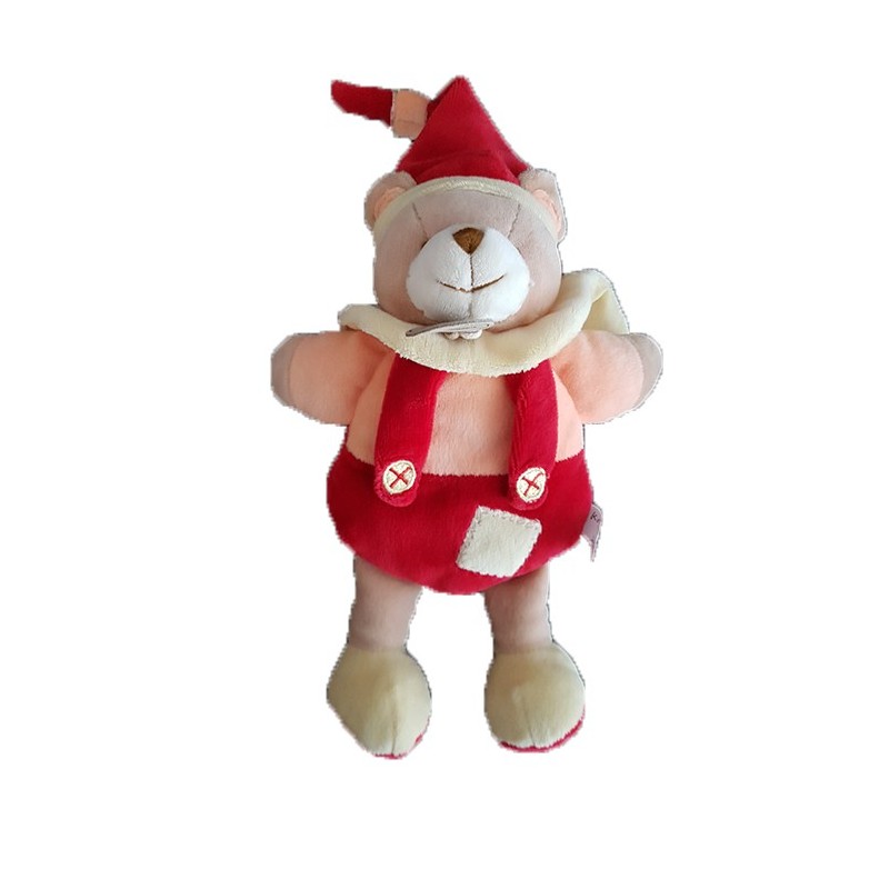 Accueil Babynat doudou Babynat Orange Ours Cape Mem Pacap Pantin