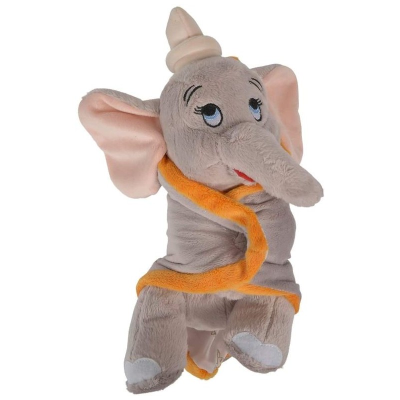 Accueil Disney Doudou Disney Elephant Gris Dumbo pantin - Couverture