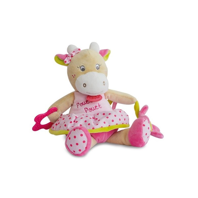 Gigoteuse rose vache craquante BABY'NAT taille 0-3 mois