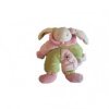 Accueil Babynat doudou BAbynat Lapin Vert vert spirale Fleur Pantin