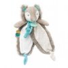 Accueil Babynat doudou Babynat Ours Beige Bleu BN0382 Frisounours Plat