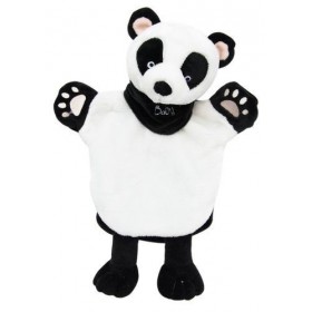 Accueil Babynat doudou Babynat Panda Noir et Blanc  Les Natures Marionnette