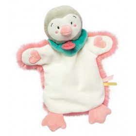 Accueil Babynat doudou Babynat Pingouin Rose Neskimos marionnette