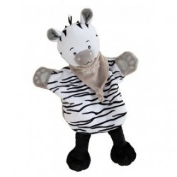 Accueil Babynat doudou Babynat Zebre Noir Savane Marionnette