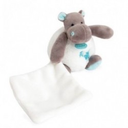 Accueil Babynat doudou Babynat Hippopotame Bleu Vert BN0361 Bazile & Zoe Pantin