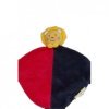 Accueil Bengy doudou Bengy Lion Bleu lion plat bleu rouge jaune plat