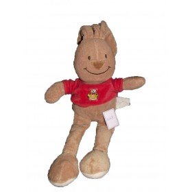 Accueil Bengy doudou Bengy Lapin Rouge pull rouge coccinelle 32cms Pantin