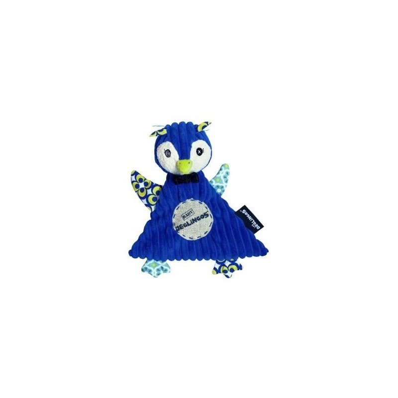 Accueil Deglingos Doudou Deglingos Pingouin Bleu Plat - Frigos
