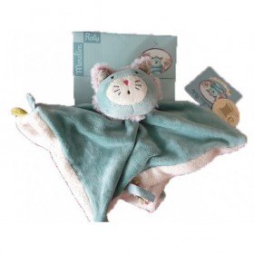 Accueil Moulin Roty Doudou moulin Roty Chat Bleu Plat - Les Pachats