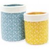 Accueil Kaloo Doudou Kaloo Jaune et Bleu Lot de 2 paniers Accessoire - Home