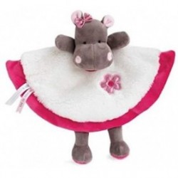 Accueil Babynat Doudou Babynat Hippopotame Rose Plat - Zoe