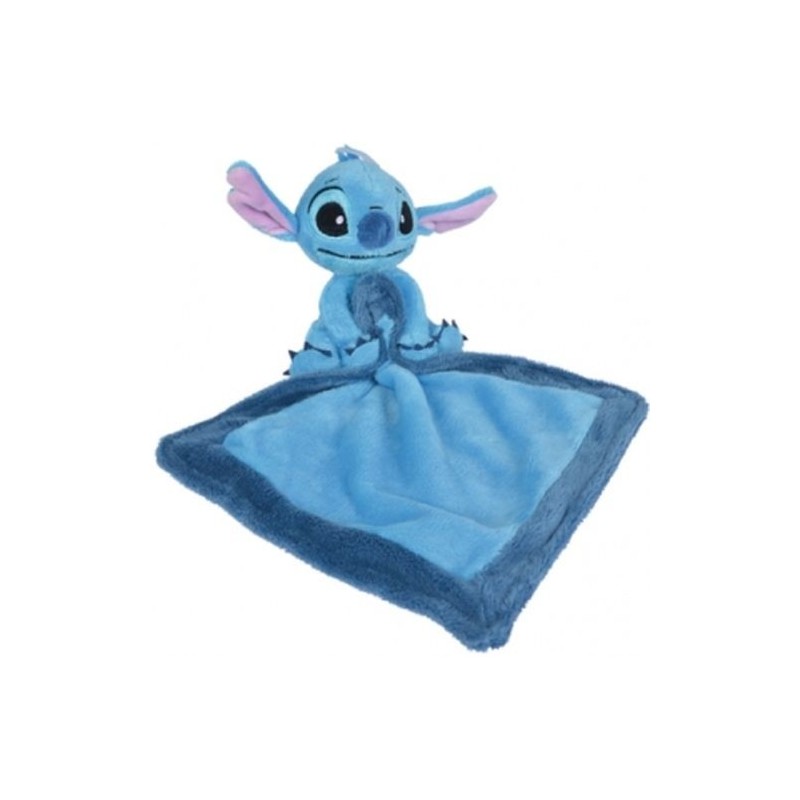 Accueil Disney Doudou Disney Personnage Bleu avec mouchoir Pantin - Stitch