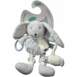 Accueil Babynat Doudou Babynat Lapin Bleu Activité - Layette