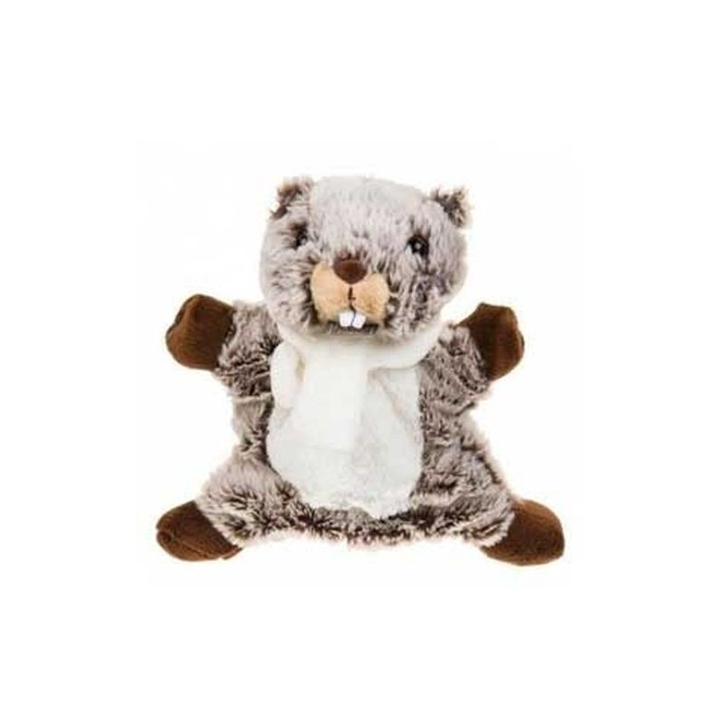 Doudou Histoire d'ours Marmotte Marron marionnette - Studio