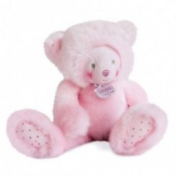 Accueil Doudou et Compagnie Doudou Doudou et compagnie Ours Rose pantin - Trop Mimi