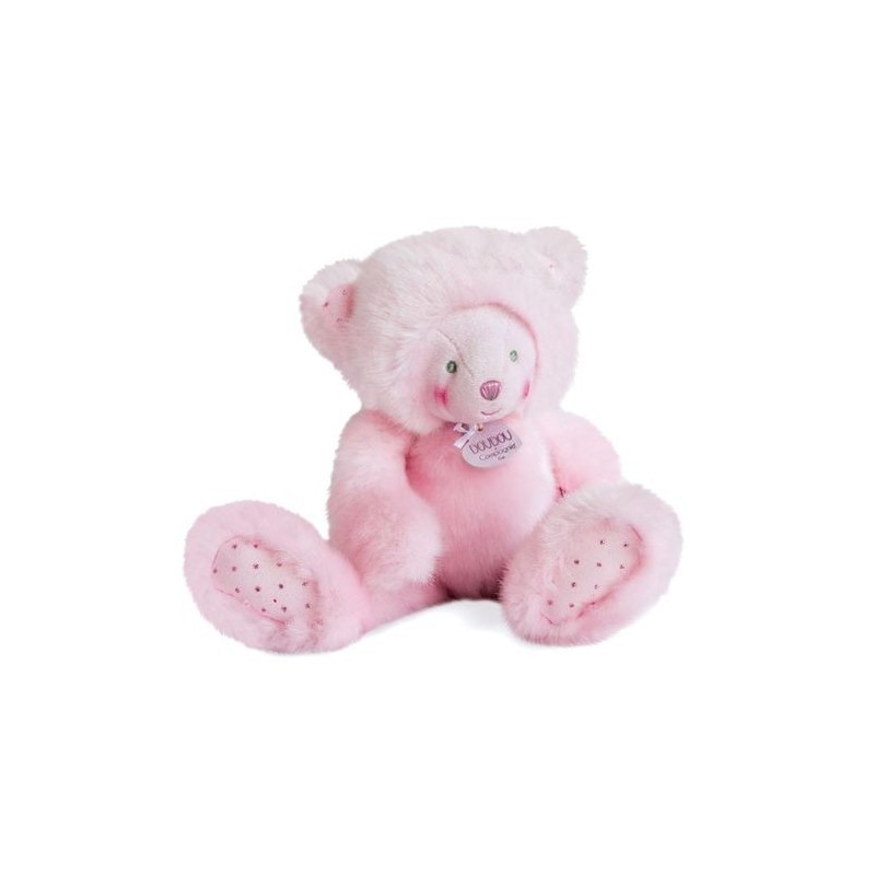 Accueil Doudou et Compagnie Doudou Doudou et compagnie Ours Rose pantin - Trop Mimi