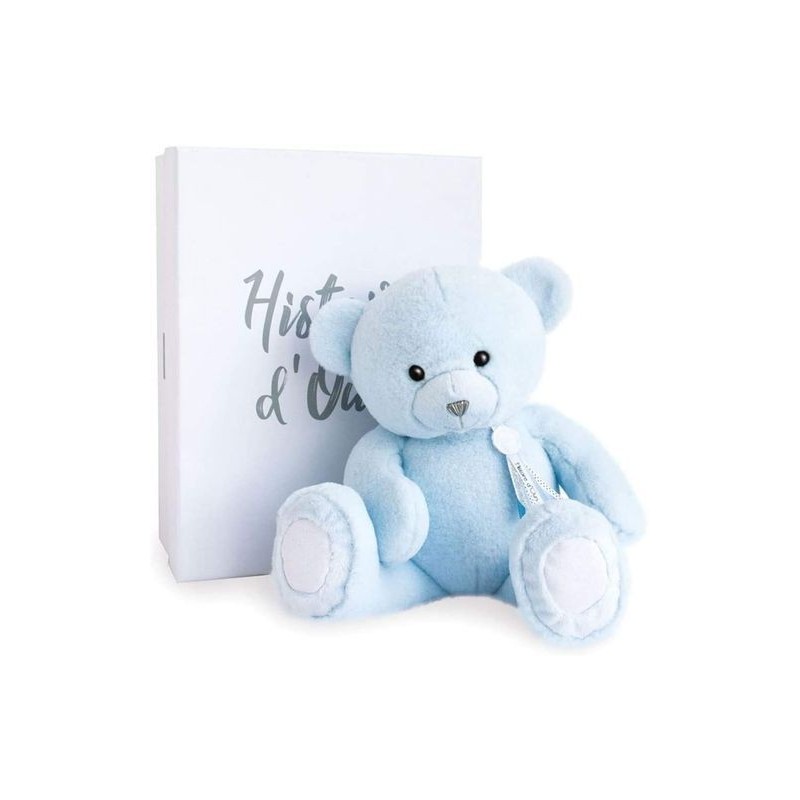 Accueil Histoire d'ours Doudou Histoire d'ours Ours Bleu Pantin - Charms