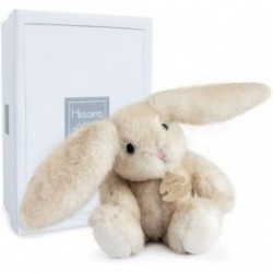 Accueil Histoire d'ours Doudou Histoire d'ours Lapin Blanc Pantin - Fluffy