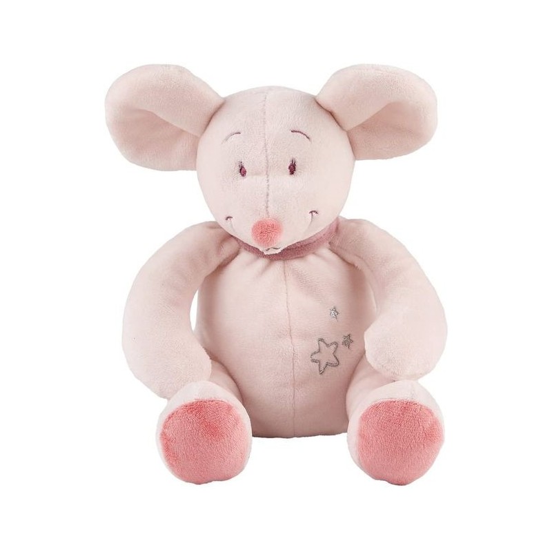 Accueil Noukies Doudou Noukies Souris Rose Pantin - Mia & Victoria