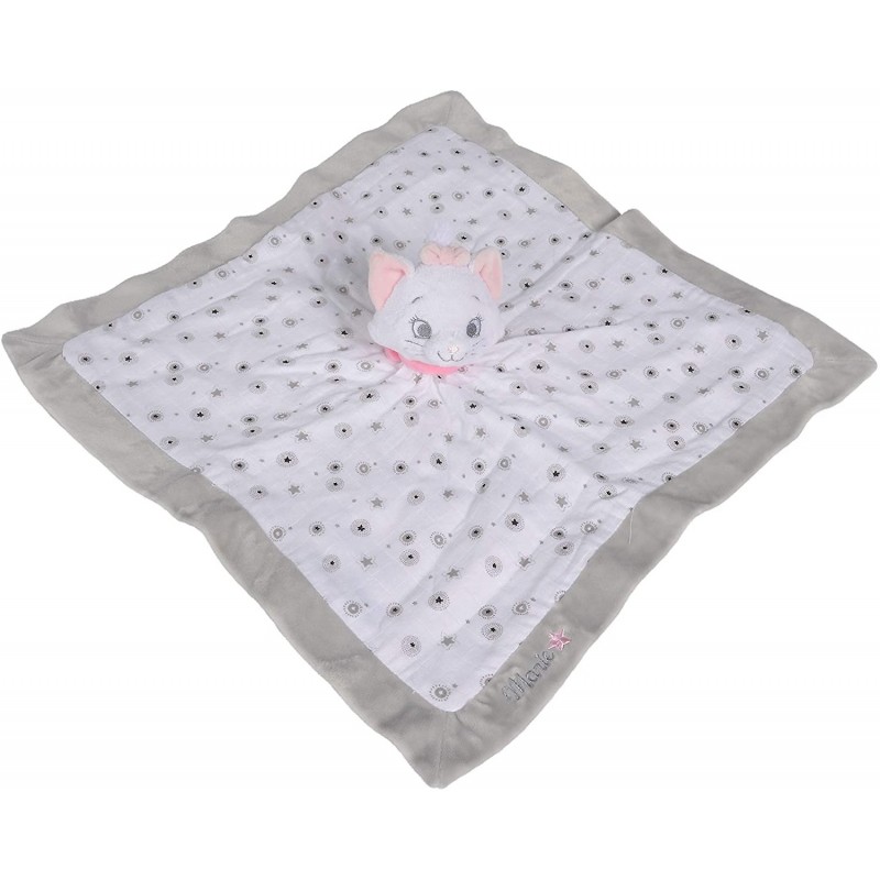 Accueil Nicotoy Doudou Disney Chat Blanc Les aristochats Lange Plat - Marie