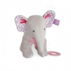 Accueil Babynat Doudou Babynat Elephant Rose Activité - Edgar & Eglantine