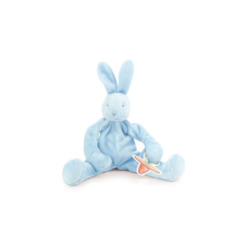 Accueil Z'autres marques Doudou Bunnies by The Bay Lapin Bleu Attache tétine -