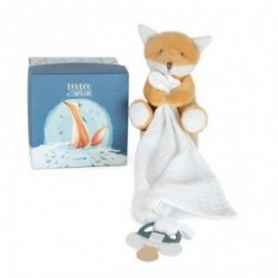 Accueil Doudou et Compagnie Doudou Doudou et compagnie Renard Marron Attache tétine - Unicef