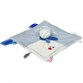 Doudou Noukies Mouton Bleu Small Pantin - Guss - Bleu - Kiabi - 27.54€