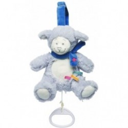 Accueil Noukies Doudou Noukies Mouton Bleu mini Musical - Guss