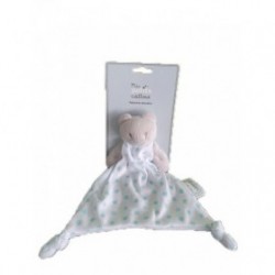 Accueil Z'autres marques Doudou Mes petits Cailloux Ours Gris pois et dos bleu Plat -