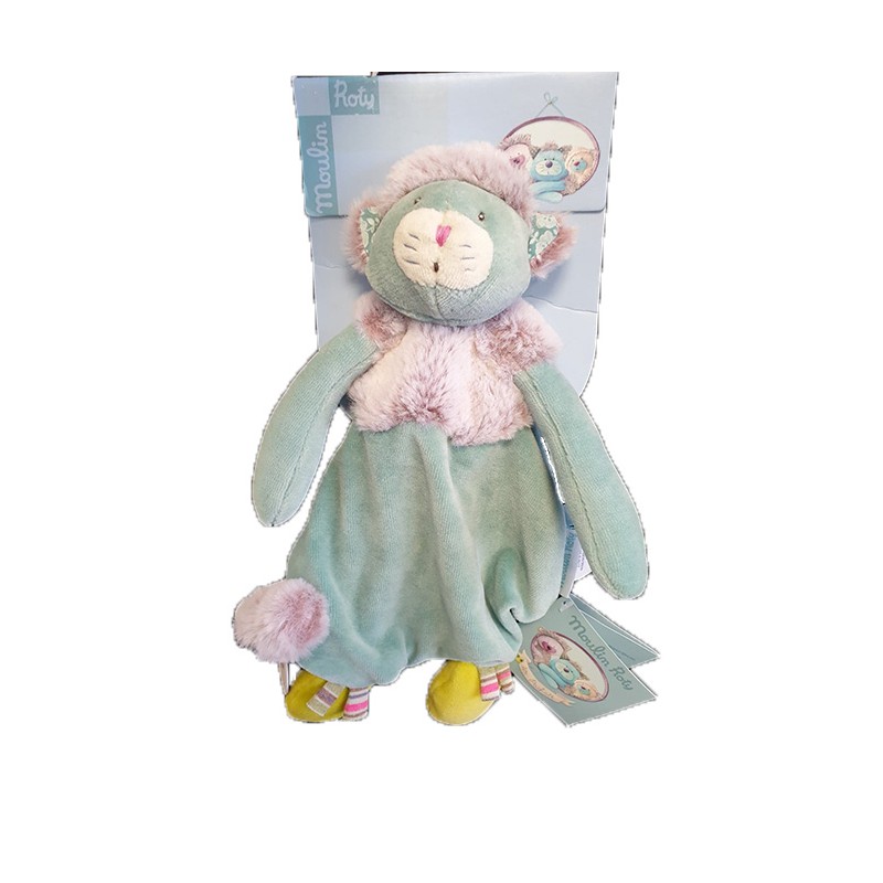 Accueil Moulin Roty Doudou moulin Roty Chat Vert Plat - Les Pachats