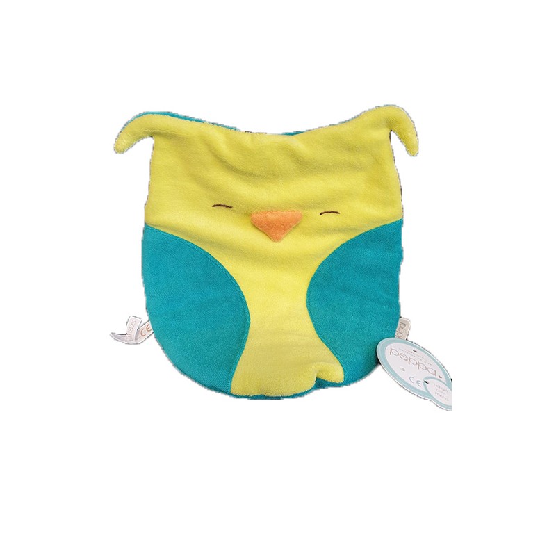 Accueil Z'autres marques Doudou Babylonia Oiseau Jaune et Vert Hibou Plat -