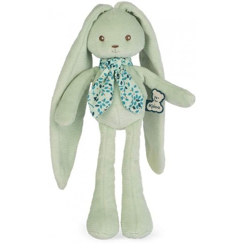 Accueil Kaloo Doudou Kaloo Lapin Vert 25 cm pantin - Lapinoo