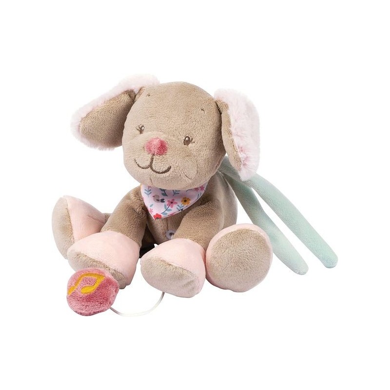 Accueil Nattou Doudou Nattou Chien Beige Musical - Iris & Lali