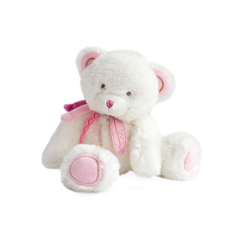 Accueil Doudou et Compagnie Doudou Doudou et compagnie Ours Rose 22 cm pantin - Attrape reves