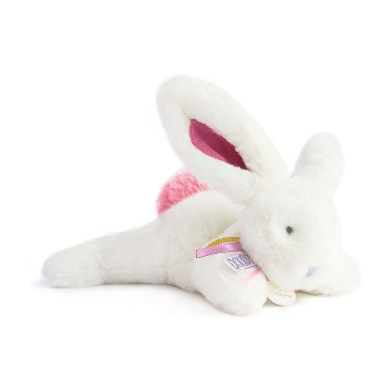 Accueil Doudou et Compagnie Doudou Doudou et compagnie Lapin Blanc Rosette Pantin - Tutti Frutti