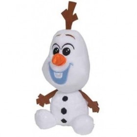 Accueil Disney Doudou Disney Personnage Blanc Olaf Bonhomne de neige 15 cm pantin - Reine des Neiges
