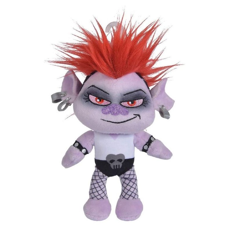 Accueil Disney Doudou Disney Personnage Noir Barb pantin - Trolls World Tour