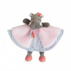 Accueil Babynat Doudou Babynat Hippopotame Rose Plat - Zoé