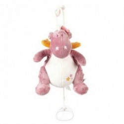 Accueil Noukies Doudou Noukies Dragon Rose Musical - Victoria