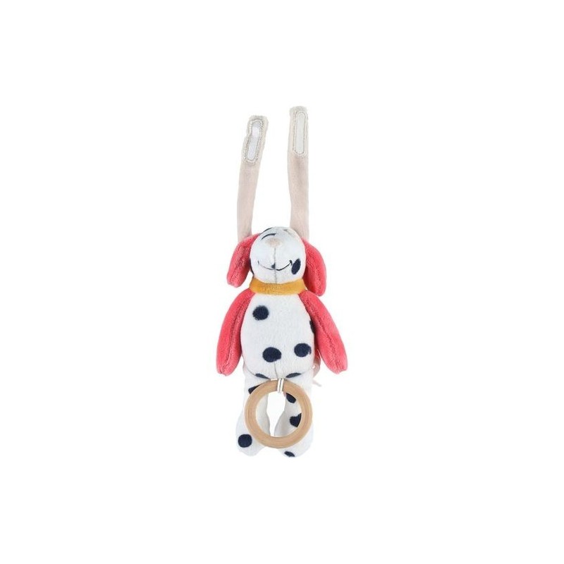 Accueil Noukies Doudou Noukies Chien Blanc mini Musical - Amy & Zoe