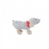 Accueil Noukies Doudou Noukies Chien Blanc Taille S pantin - Amy & Zoe