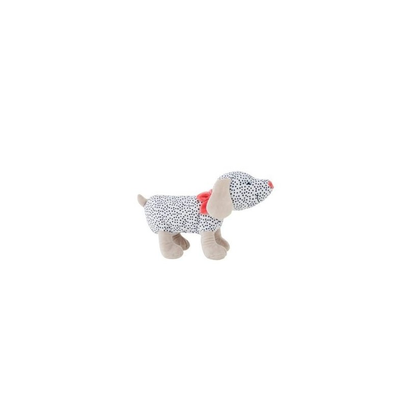 Accueil Noukies Doudou Noukies Chien Blanc Taille M pantin - Amy & Zoe