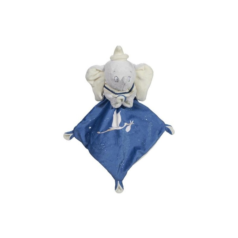 Accueil Disney Doudou Disney Elephant Bleu Pantin - Dumbo