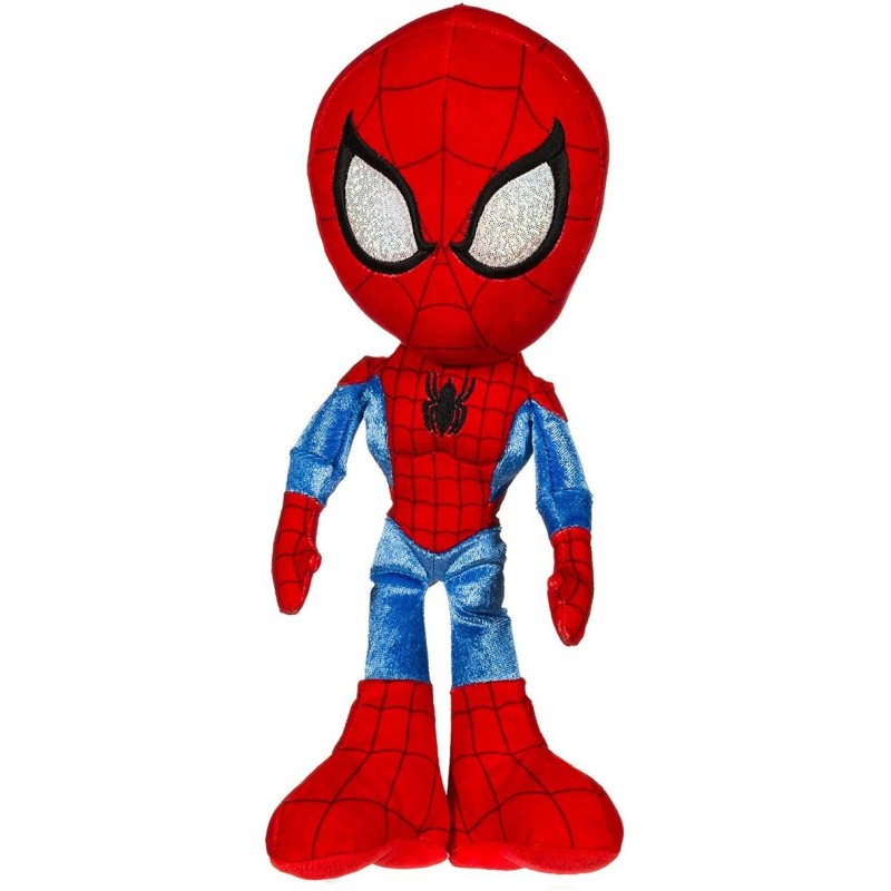 Doudou Marvel Bleu Spiderman Pantin - Personnage