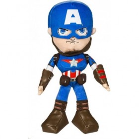 Accueil Z'autres marques Doudou Marvel Bleu Captain America Pantin - Personnage