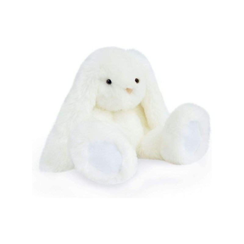 Accueil Histoire d'ours Doudou Histoire d'ours Lapin Blanc Pantin - Boule de Tendresse