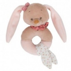 Accueil Nattou Doudou Nattou Lapin Beige Hochet - 26 x 14 x 6 cm Sacha & Pauline