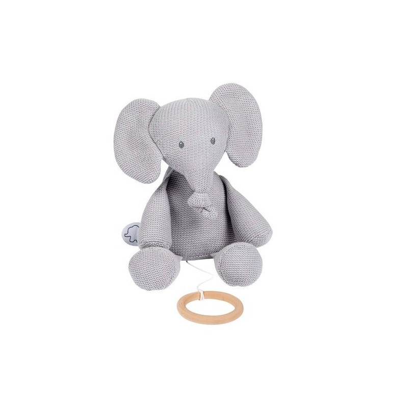 Accueil Nattou Doudou Nattou Elephant Gris Musical - 28 cm Tembo