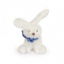 Accueil Doudou et Compagnie Doudou Doudou et Compagnie lapin Blanc bandana bleu ciel etoile Pantin - 12 cm mon chouchou